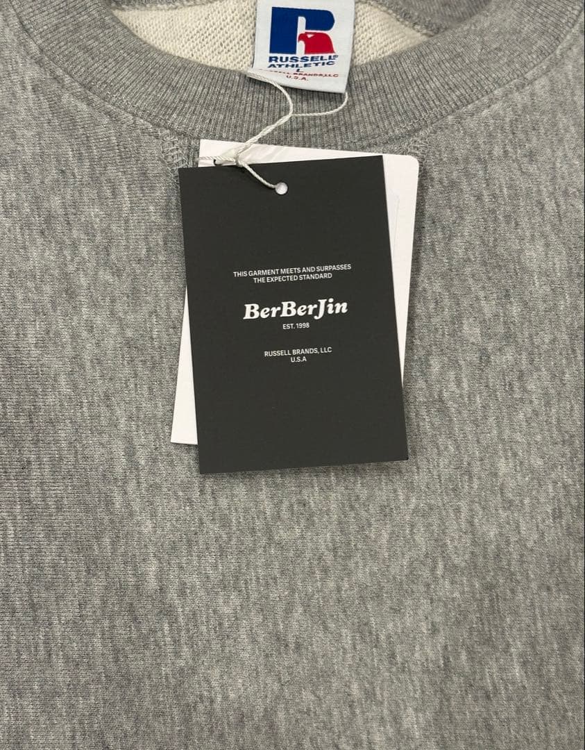 r*n様 即完売 BerBerJin × RUSSELL スエットクルーネック
