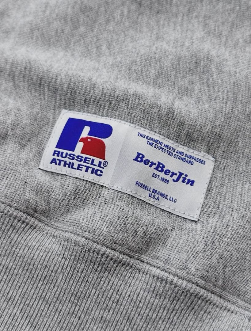 r*n様 即完売 BerBerJin × RUSSELL スエットクルーネック