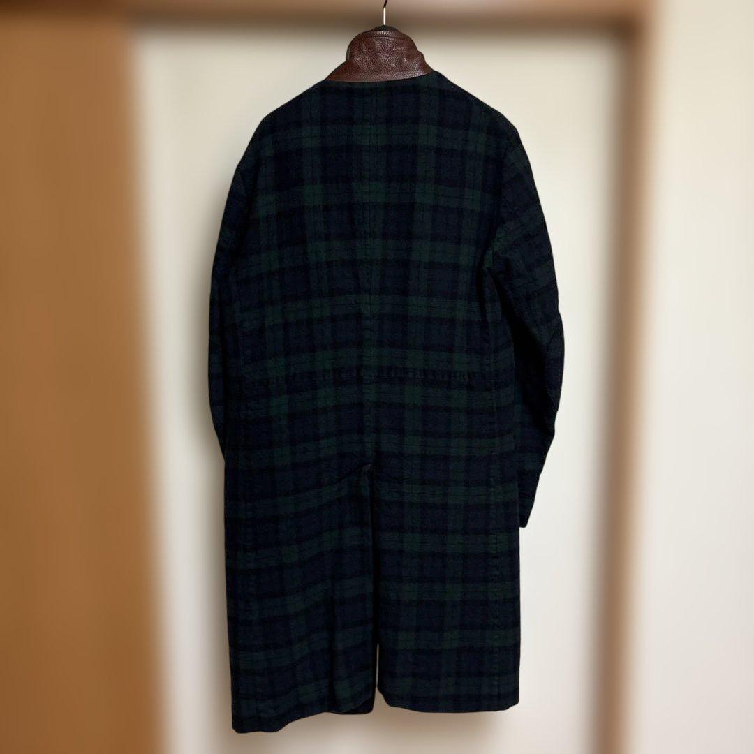 UNDERCOVERISMアンダーカバイズムのチェックコート12aw