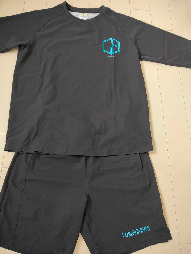 LUZ e SOMBRA ブラック シャツ ショートパンツ セット　L