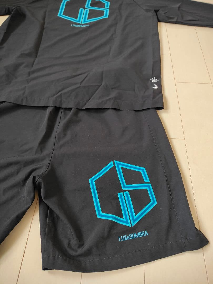 LUZ e SOMBRA ブラック シャツ ショートパンツ セット　L