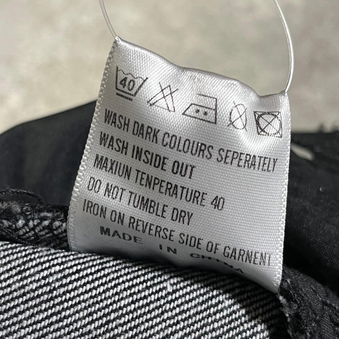 ALLCAPO コーティングデニム　フレア　ベルボトム　M ブーツカット　モード