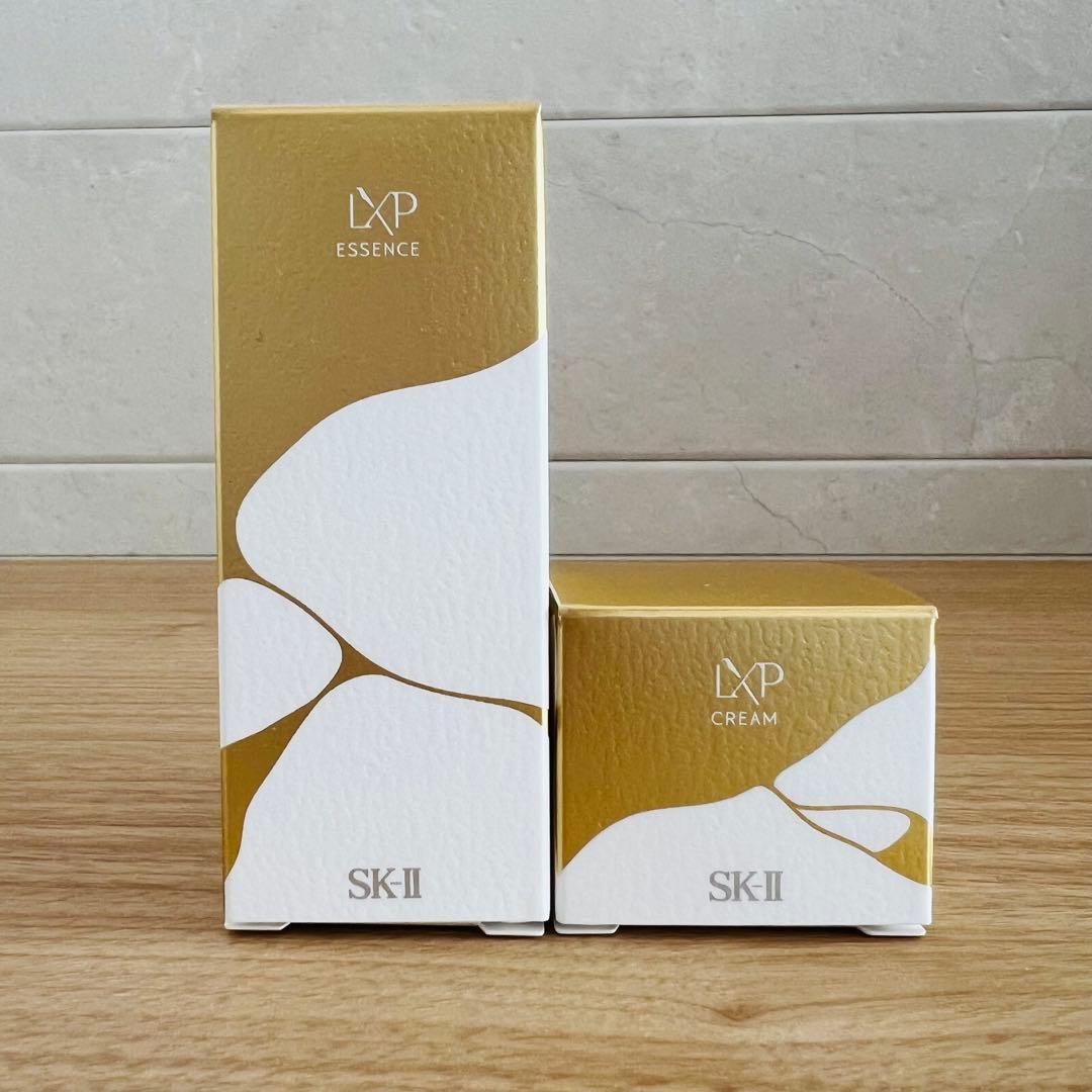最新〜　SK-II LXP金継ぎエッセンス30ml 1本+クリーム8gx1個