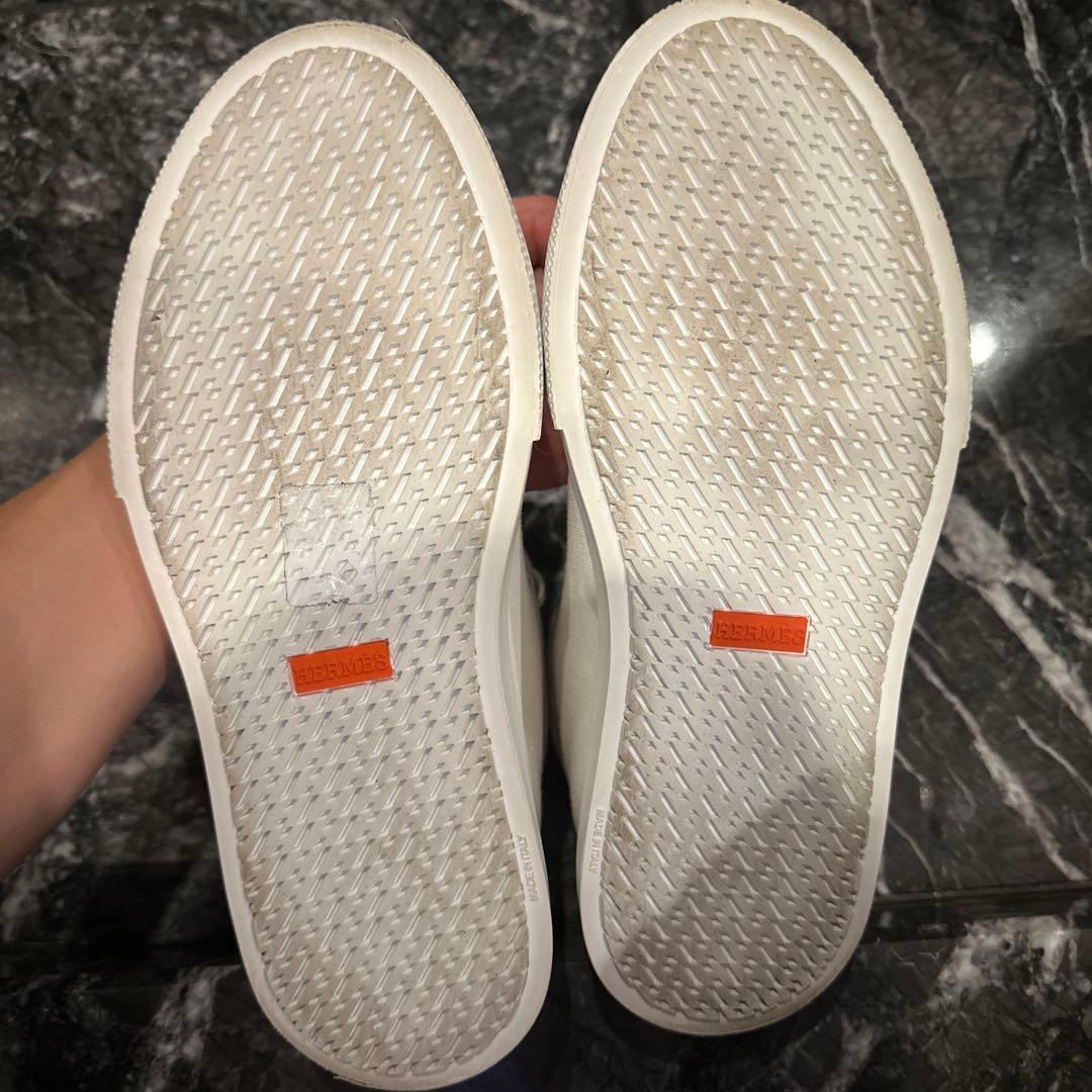 値下げ中！5000円引き！美品Hermès エルメス　ハイカットスニーカー