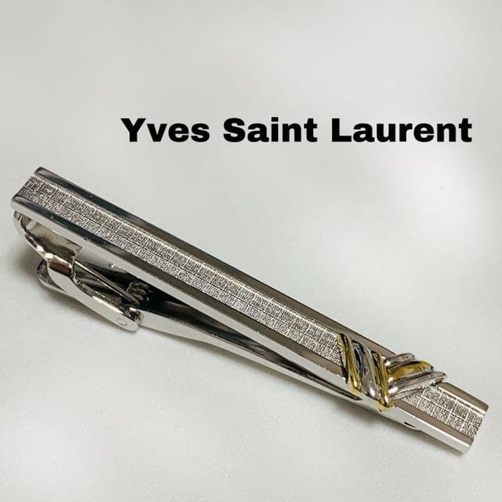 極美品】Yves Saint Laurent イヴサンローラン ネクタイピン - メルカリ