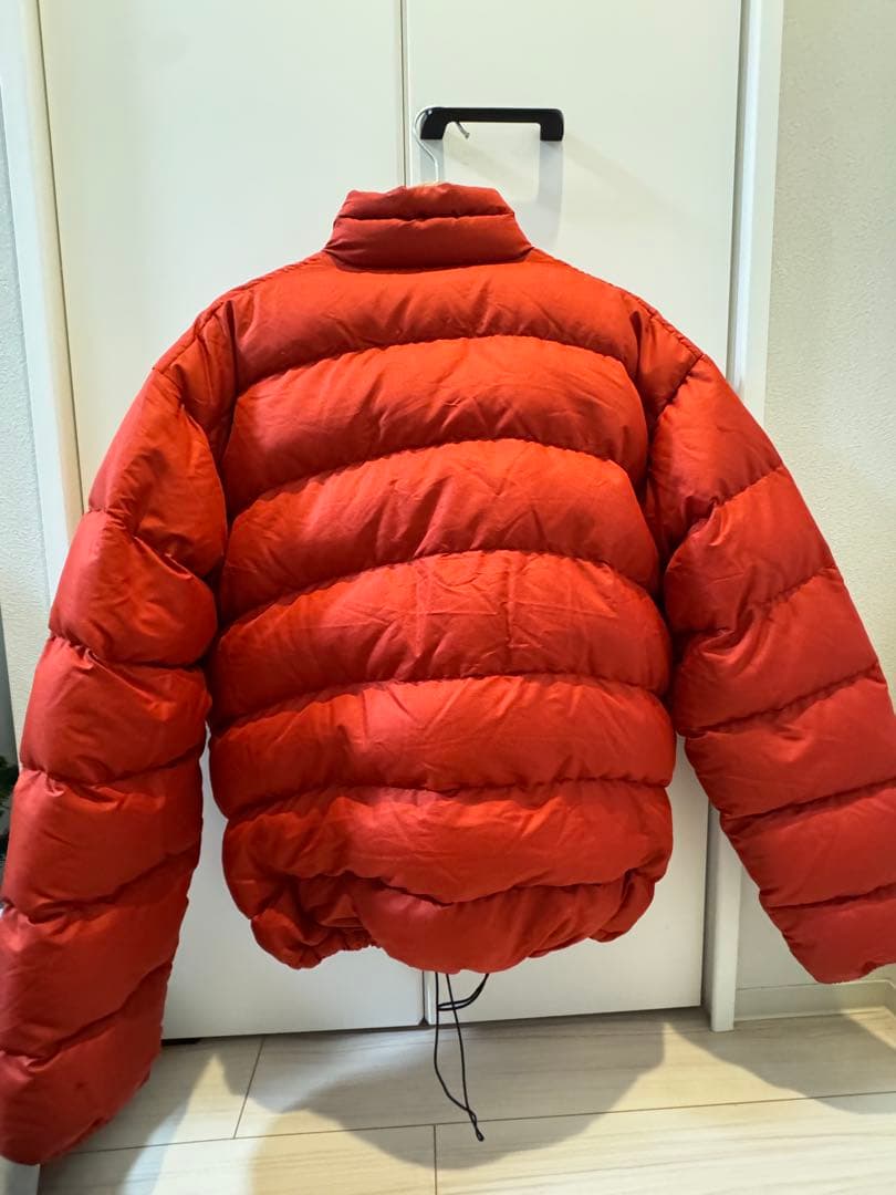 patagonia ダウンジャケット 赤