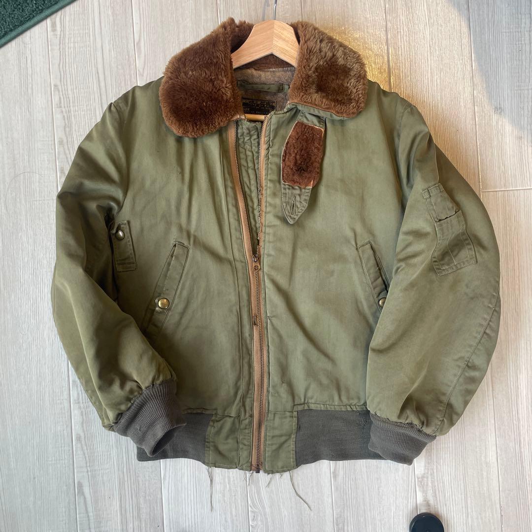 実物】 黒タグ44s〜45s B15-A フライトジャケット 36 - メルカリ