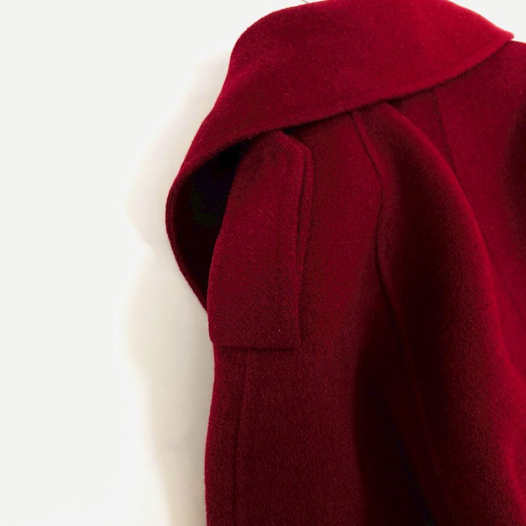 極美品✨サイズ40マックスマーラ　クチートアマーノ　コート　ベルト　ハンガー付