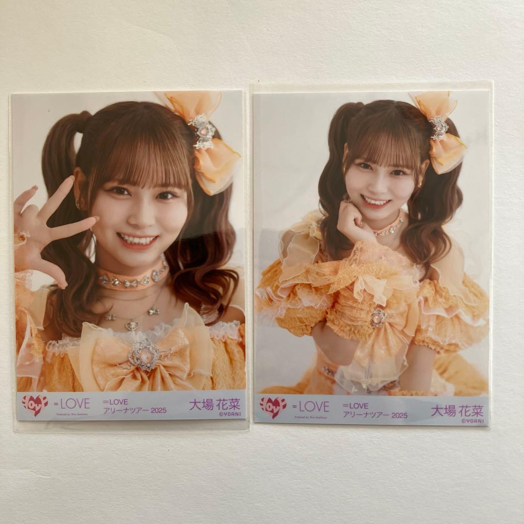 LOVE イコラブ 生写真 7周年コンサート 魔法少女 大場花菜 2枚 - メルカリ