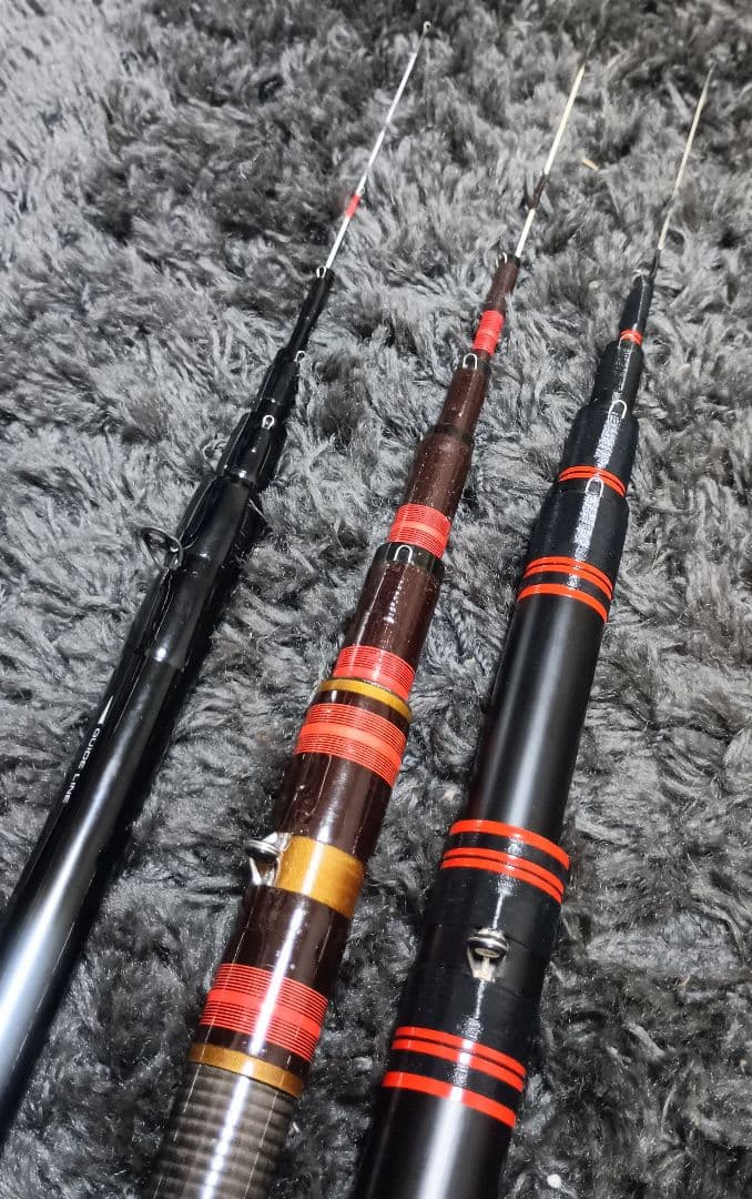 NFT AERNOS HF-630リョービ浦千鳥落とし込みチヌ竿 3本セット