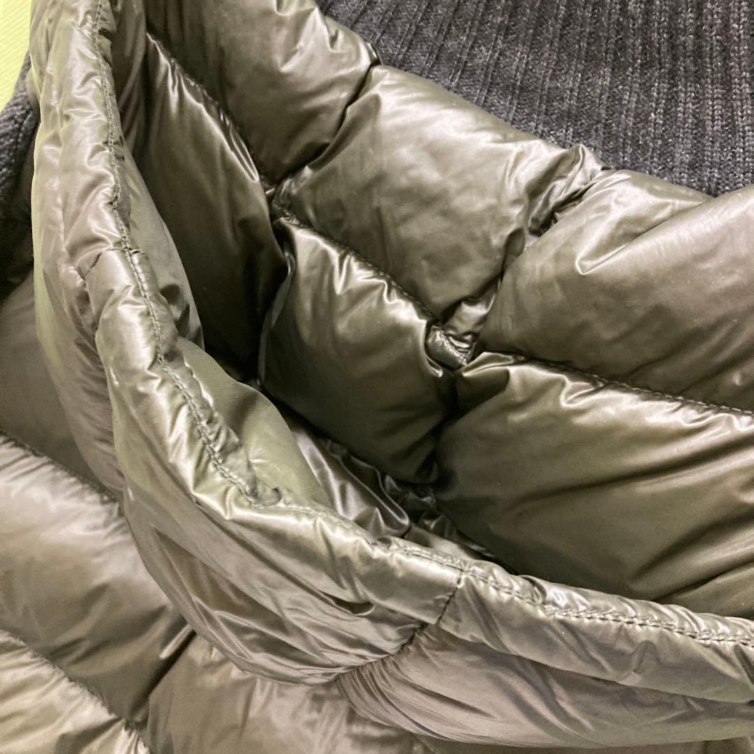 MONCLER MAGLIONE TRICOT CARDIGAN ニットダウンL