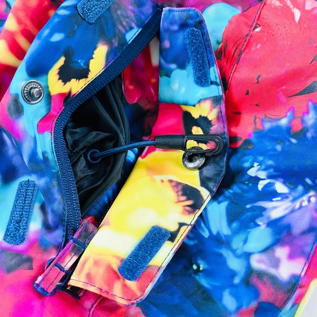 4360【美品】ROXYロキシー スノボウェア ジャケット 蜷川実花コラボ 花柄