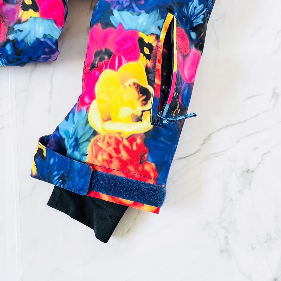 4360【美品】ROXYロキシー スノボウェア ジャケット 蜷川実花コラボ 花柄