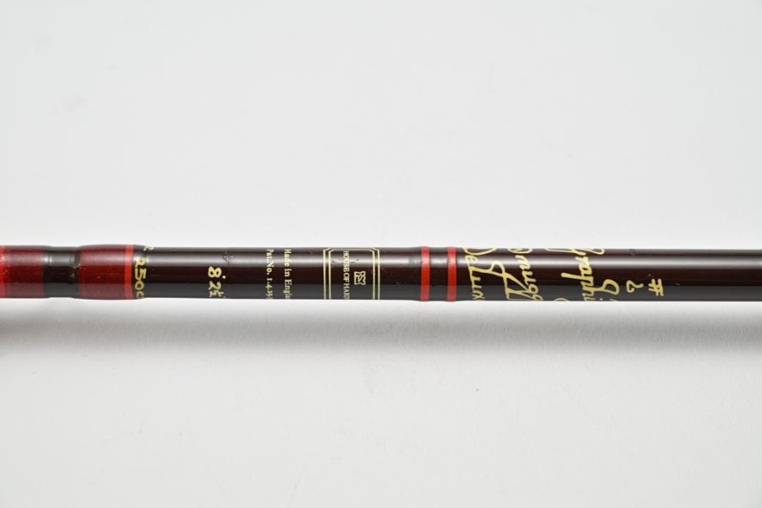 Hardy　デラックス・スマグラー　8.25ft　6番革ケース付き