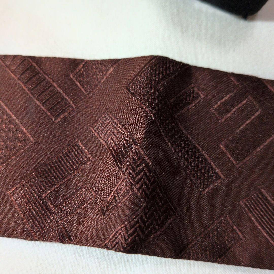 FENDI/ラッピー/ピンク＆ブラウンシルク バンドゥ リボン＆箱＆紙袋＆タグ