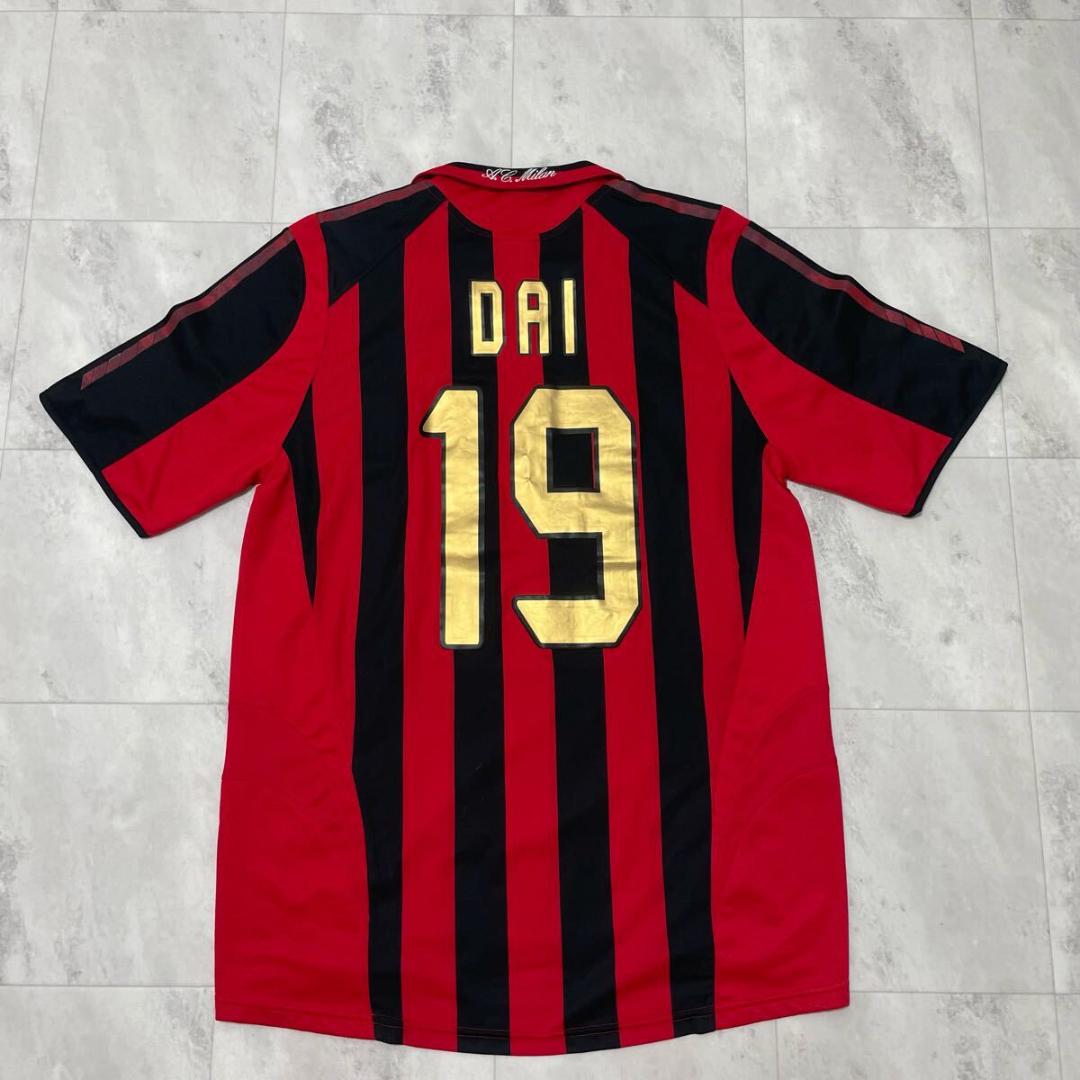 00s アディダス ACミラン ユニフォーム ゲームシャツ サッカー セリエA
