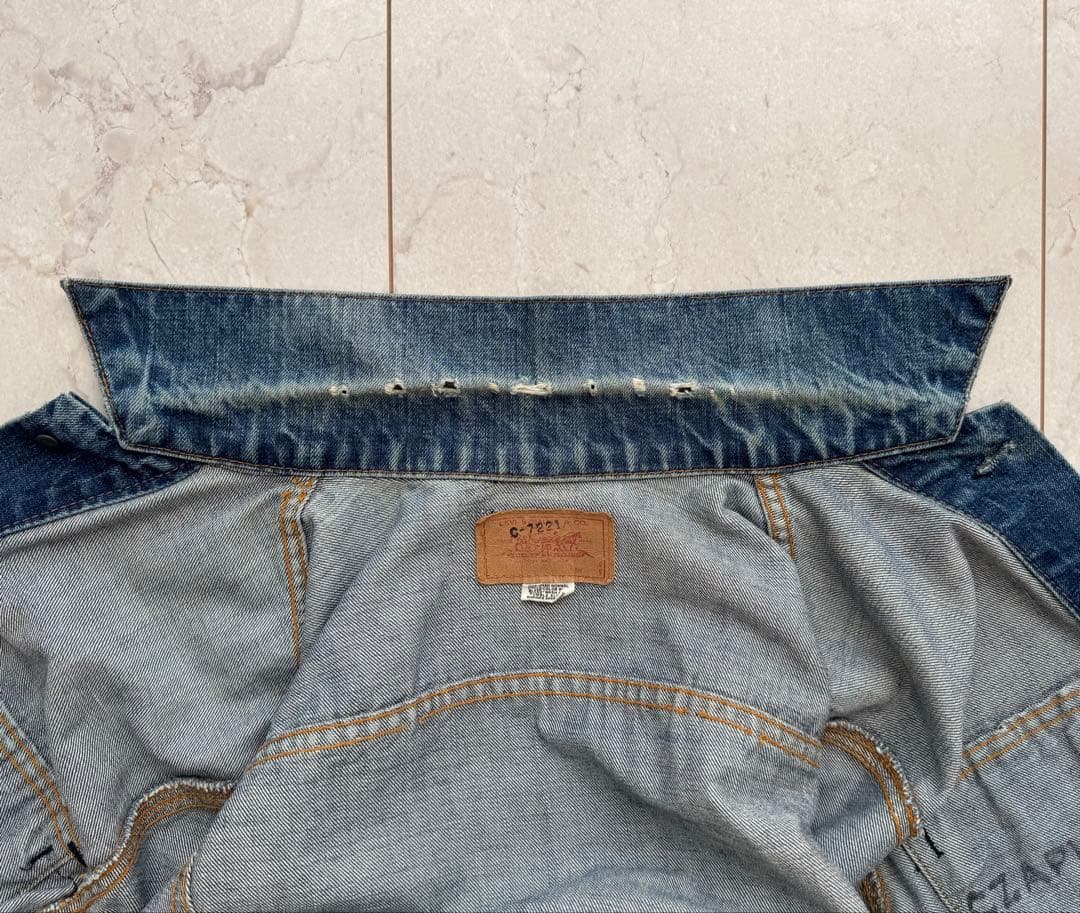 まちきっち【ノーリペア】 良色BIG E 70505 Levis デニム