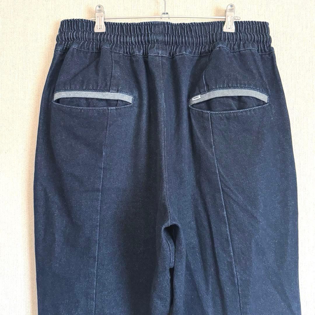 【美品】サプール　デニムトラックパンツ　2XLサイズ