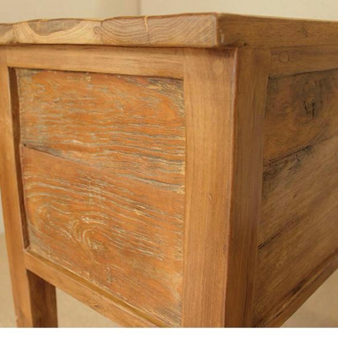 オールドチーク コンソールテーブル チェスト アンティーク