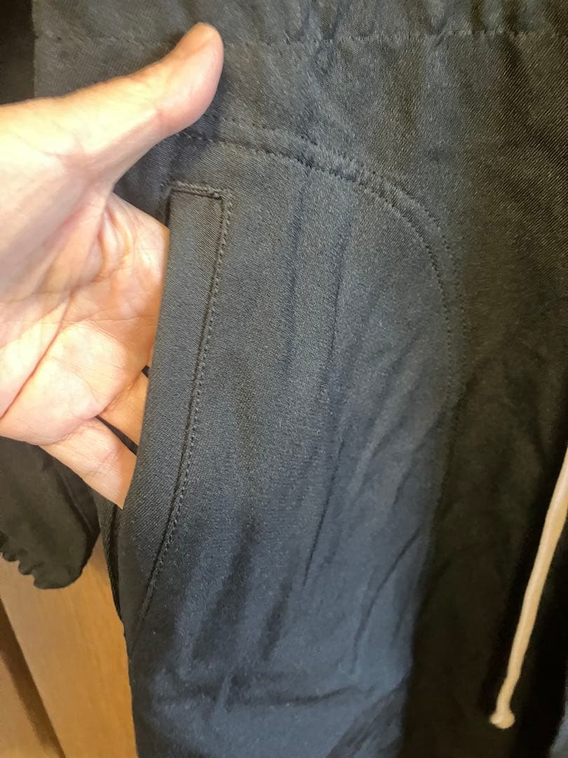 【ブラックコムデギャルソン】 ポリ縮絨 モッズコート