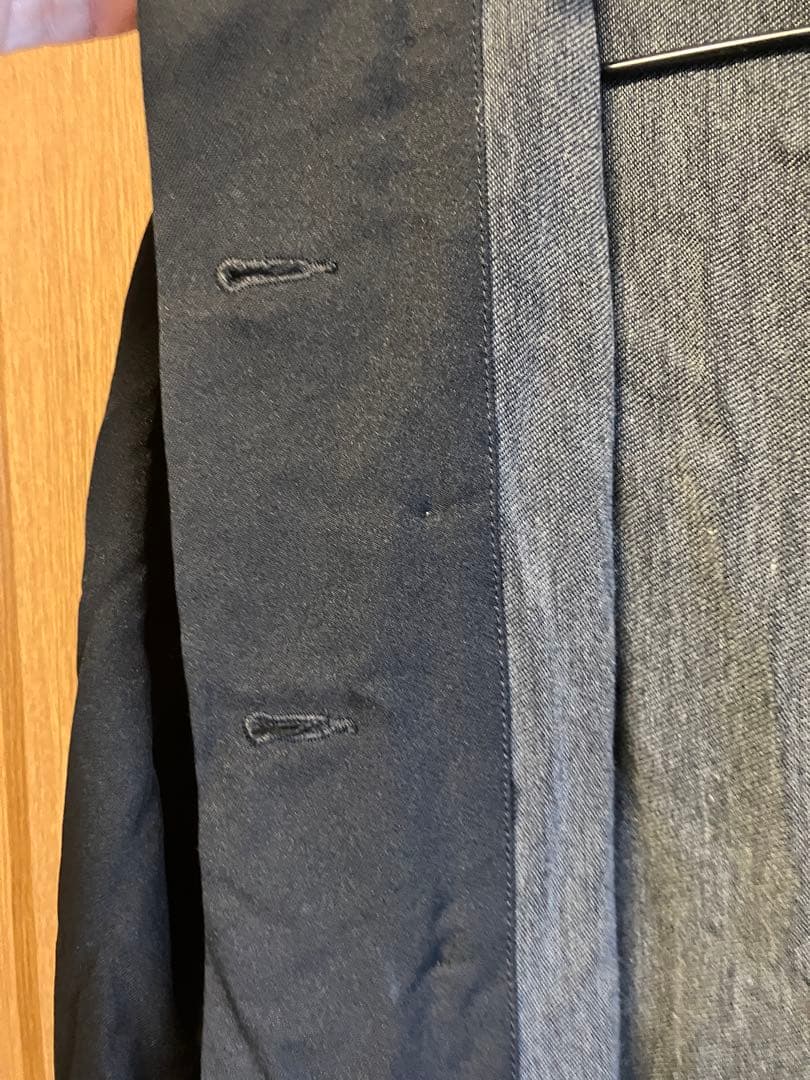 【ブラックコムデギャルソン】 ポリ縮絨 モッズコート