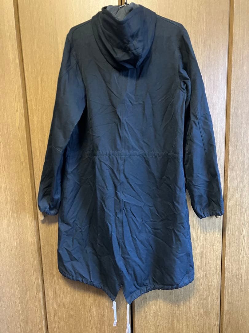 【ブラックコムデギャルソン】 ポリ縮絨 モッズコート