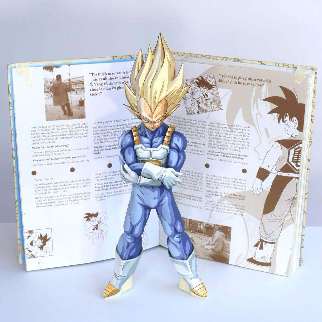 専用❗️ドラゴンボール 超サイヤ人 ベジータ リペイント 二次元彩色