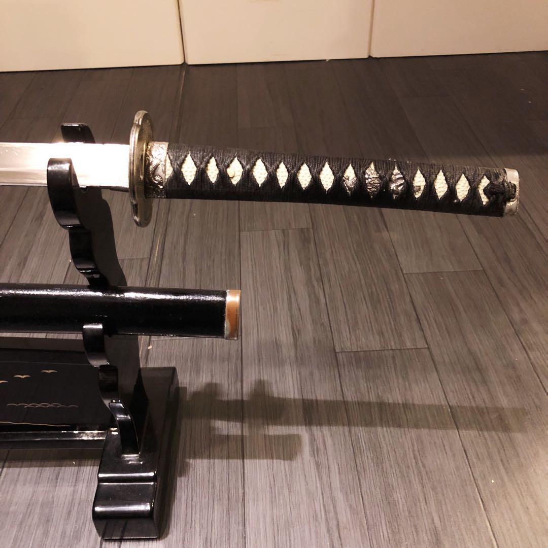 高級模造刀　高級居合刀　亜合金刀身　名刀　居合刀　銀鍔