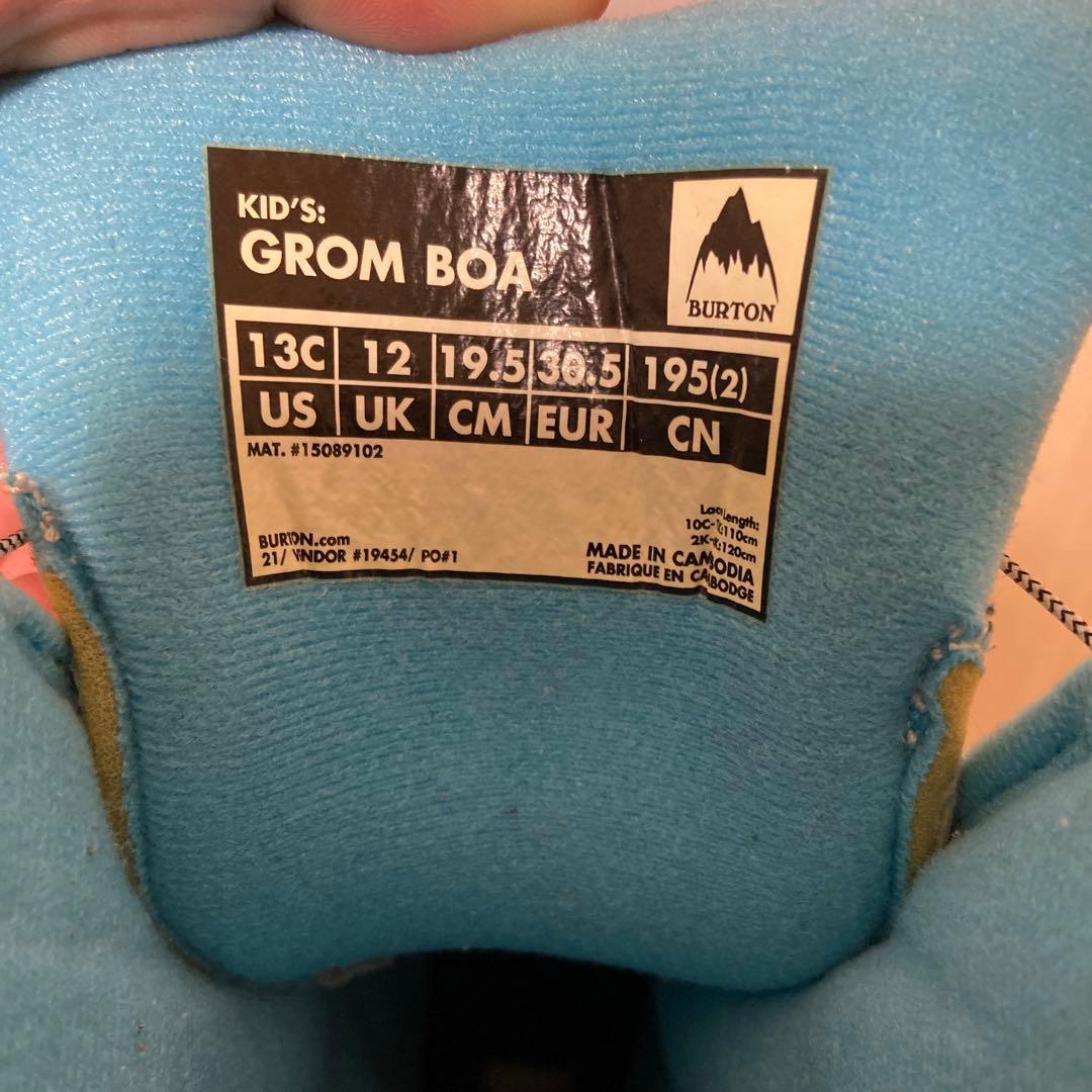 スノーボード　キッズ3点セット　K2LILCAT110cm バートンブーツバイン