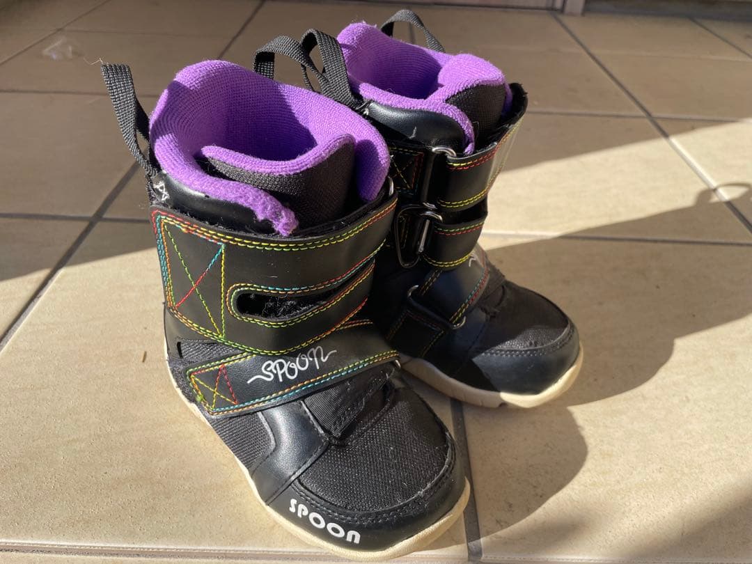 SPOON スノーボード ビンディング ブーツ　手袋セット