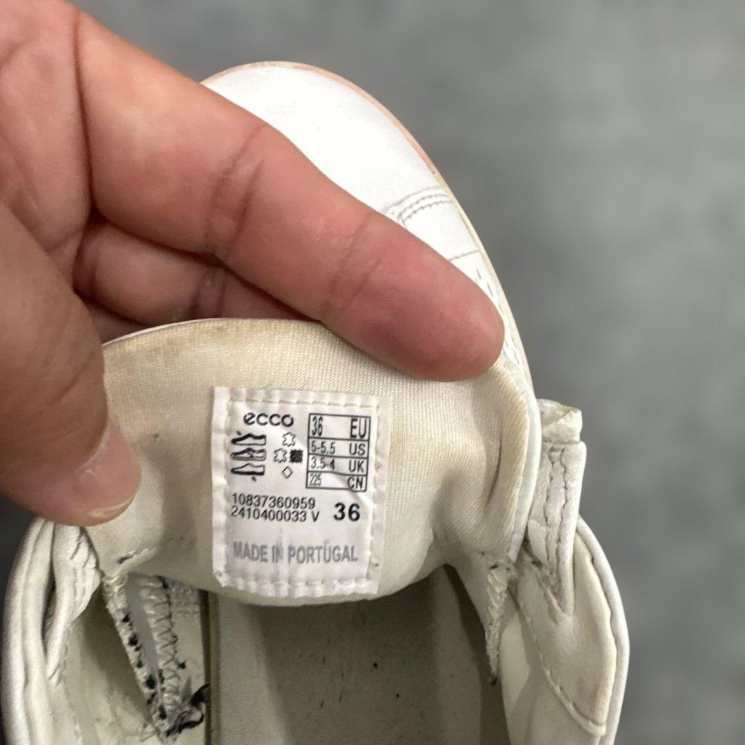 【限定】【希少】eccoゴルフ　22.5cm