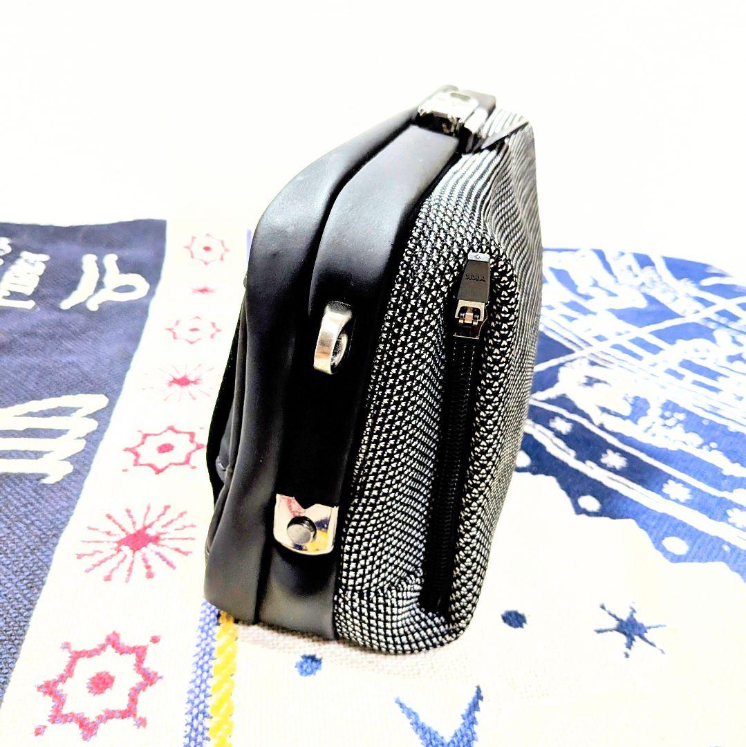 極美品　ARTPHERE アートフィアー　ダレス ショルダーバッグ ネイビー