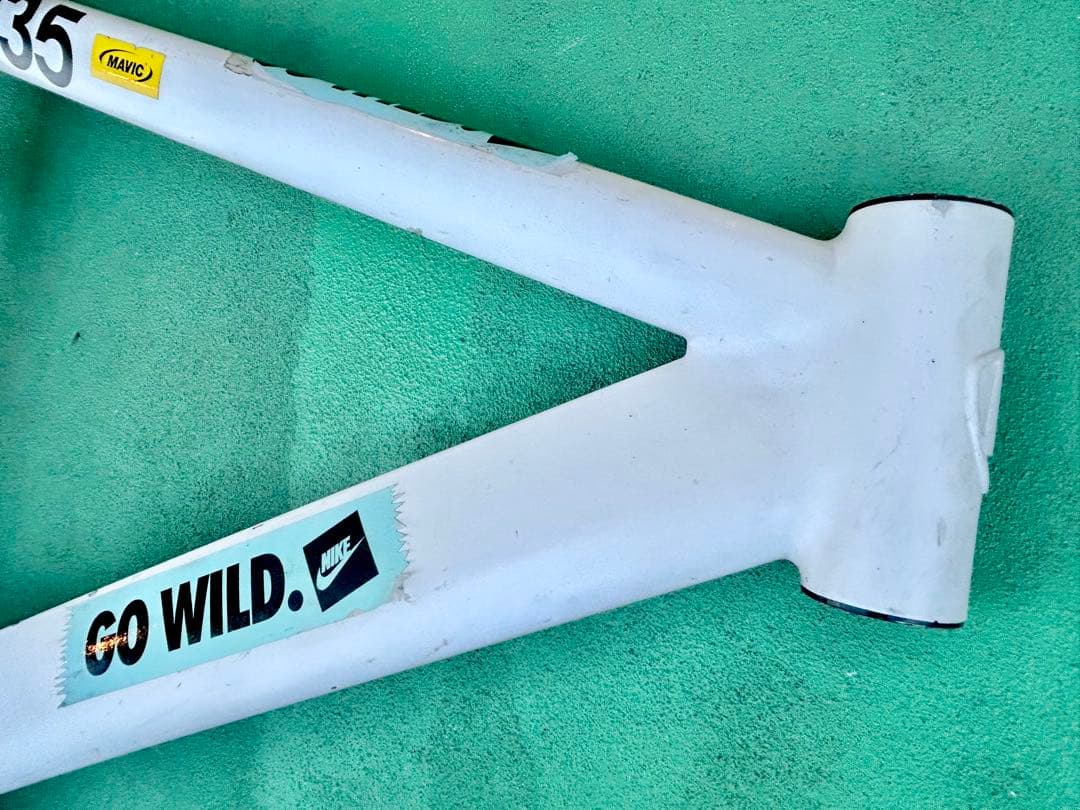 【リーダーバイク/LEADER735フレーム】割れ有！要確認品★サイズL