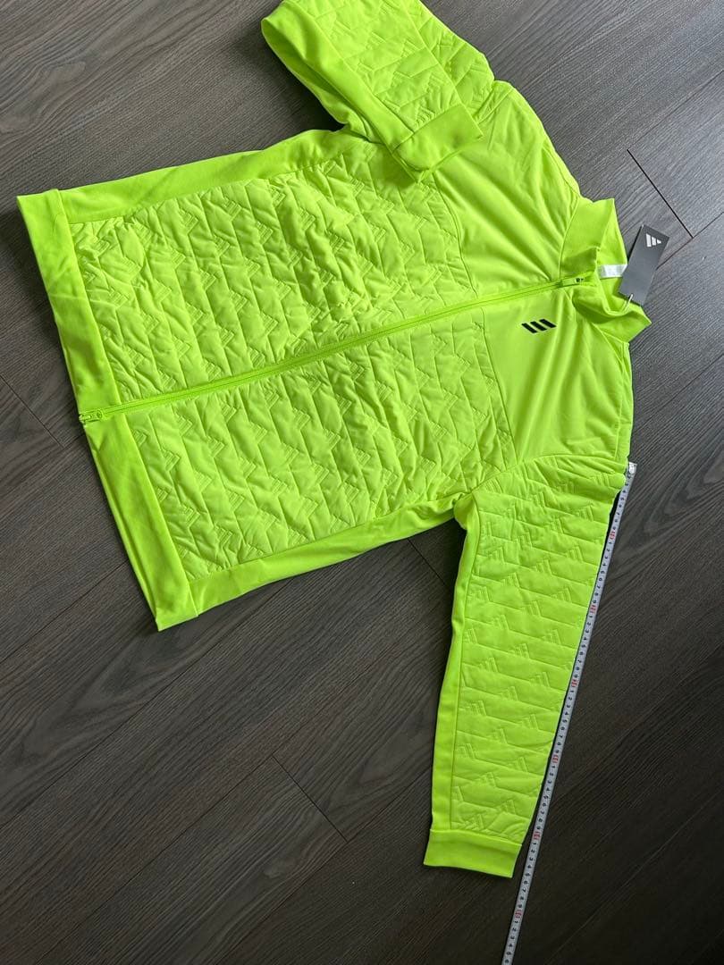 新品 アディダス adidas ゴルフジャケット 中綿保温 防風 L