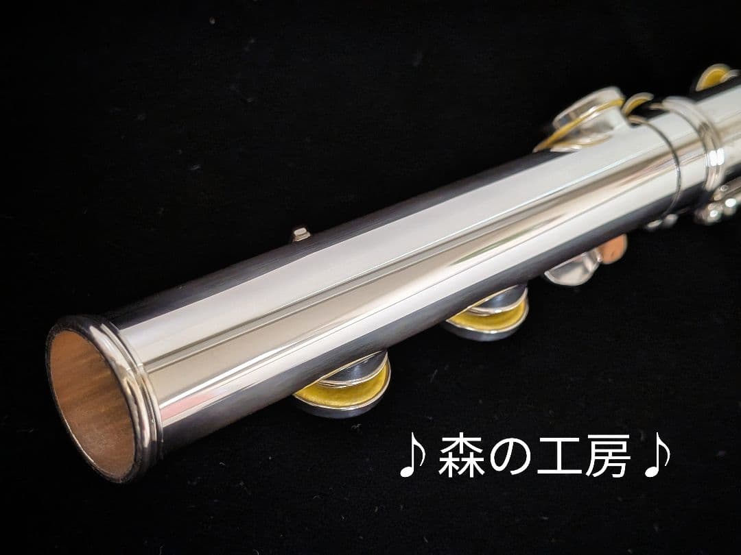 フルート専門店‼️初心者応援‼️頭部管銀製　ヤマハフルートYFL451 Eメカ