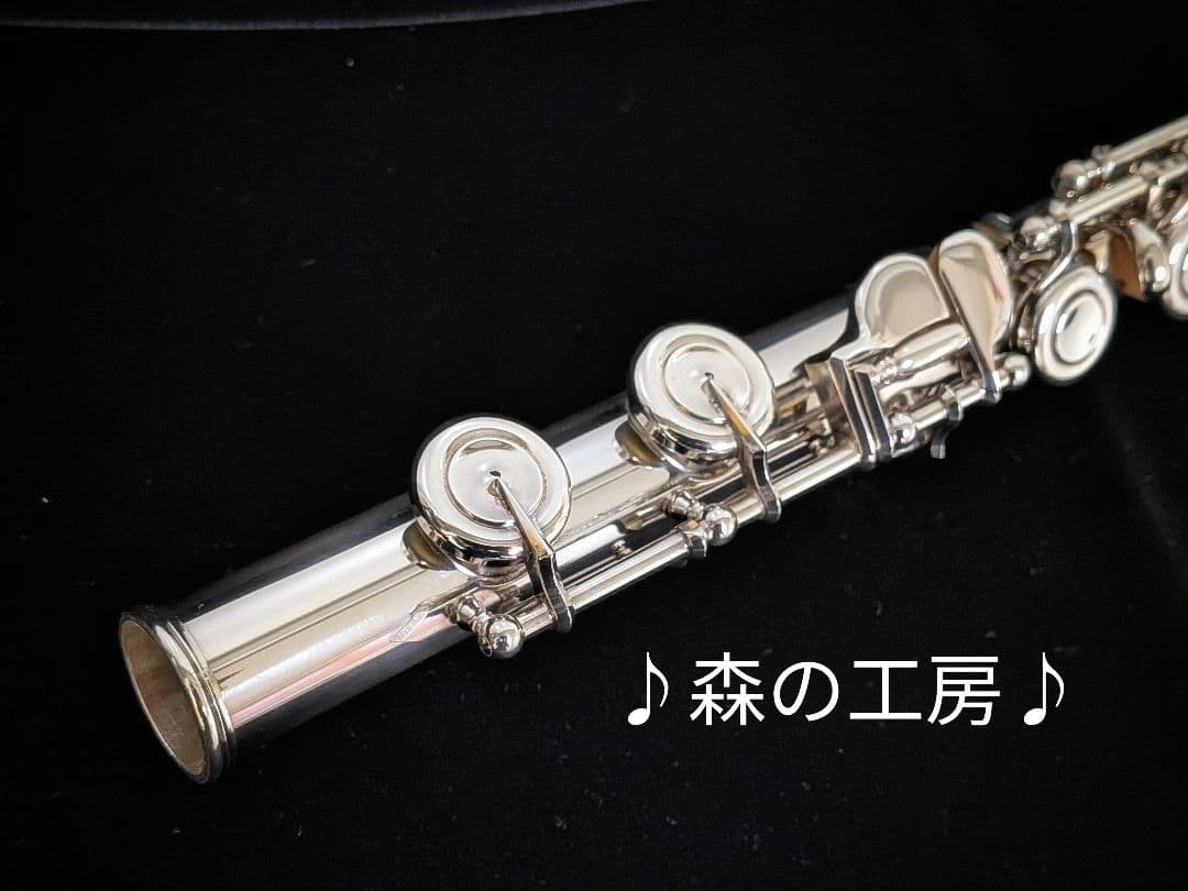 フルート専門店‼️初心者応援‼️頭部管銀製　ヤマハフルートYFL451 Eメカ