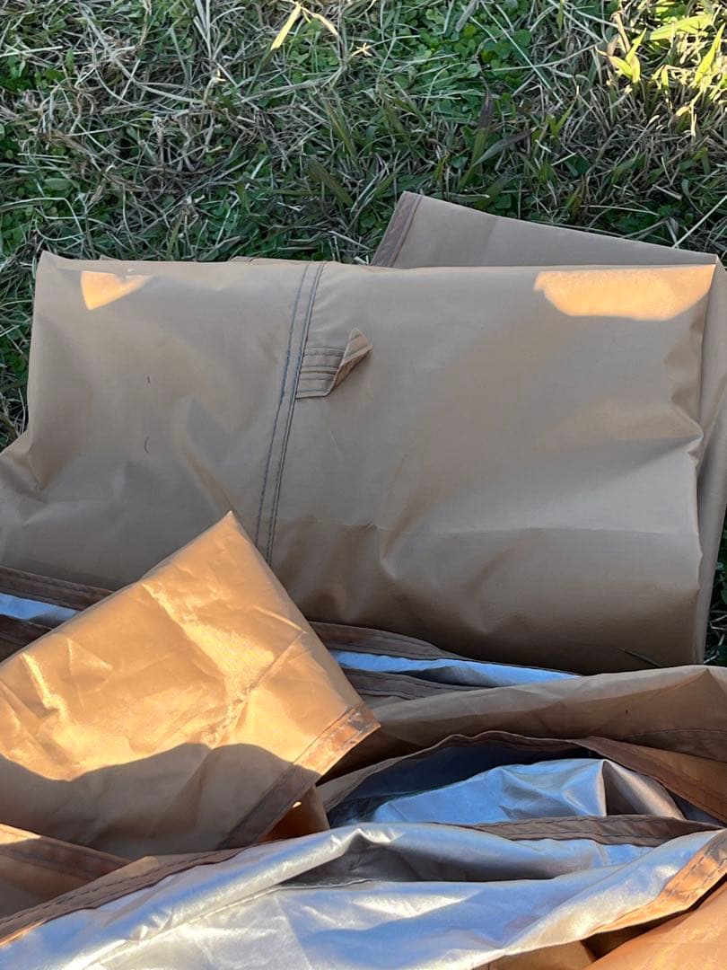 【くりもりさま専用】クイックキャンプ ワンタッチタープ 2.5m フラップ２枚付