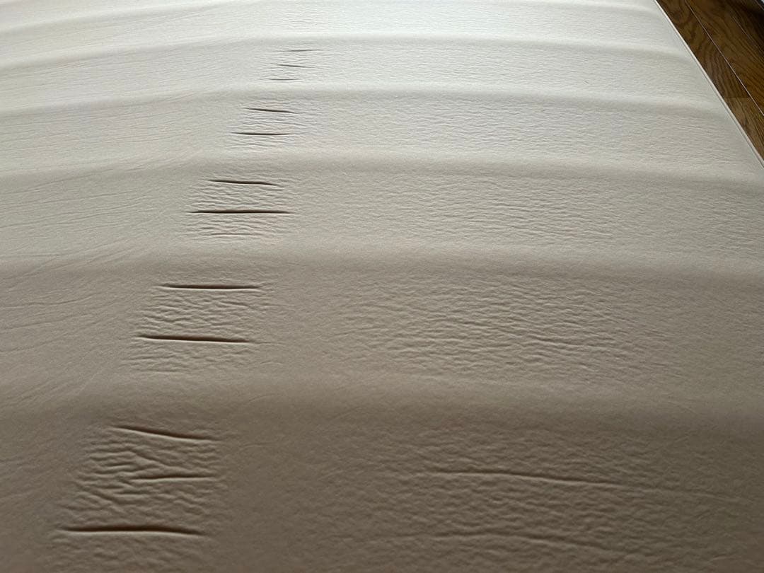 WAQ インフレーターマット　10cm ダブルサイズ タンカラー