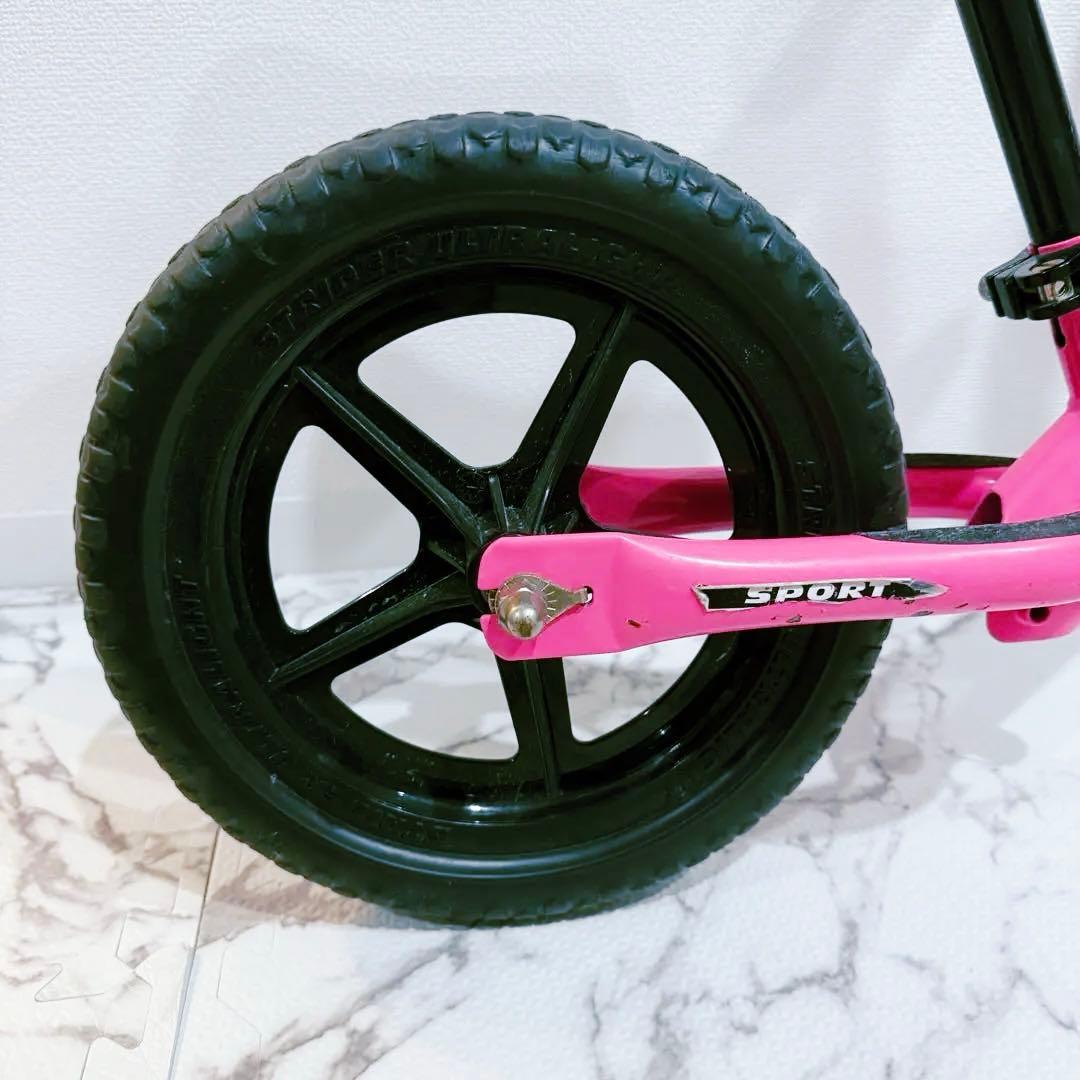 【極美品】ストライダー STRIDER スポーツモデル 12インチ ピンク
