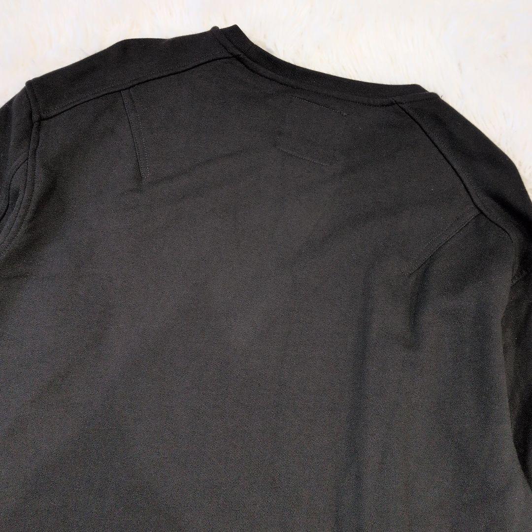 美品✨アルマーニ エクスチェンジ スウェット 長袖 ビッグロゴ刺繍 L