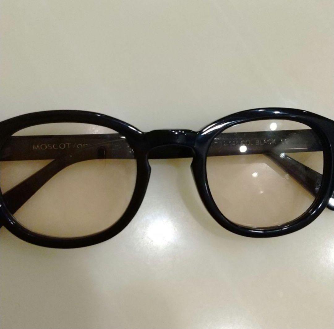 MOSCOT トムレッシュ46 ブラック サングラス ケース付き
