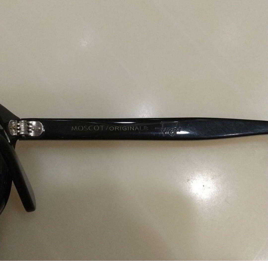MOSCOT トムレッシュ46 ブラック サングラス ケース付き