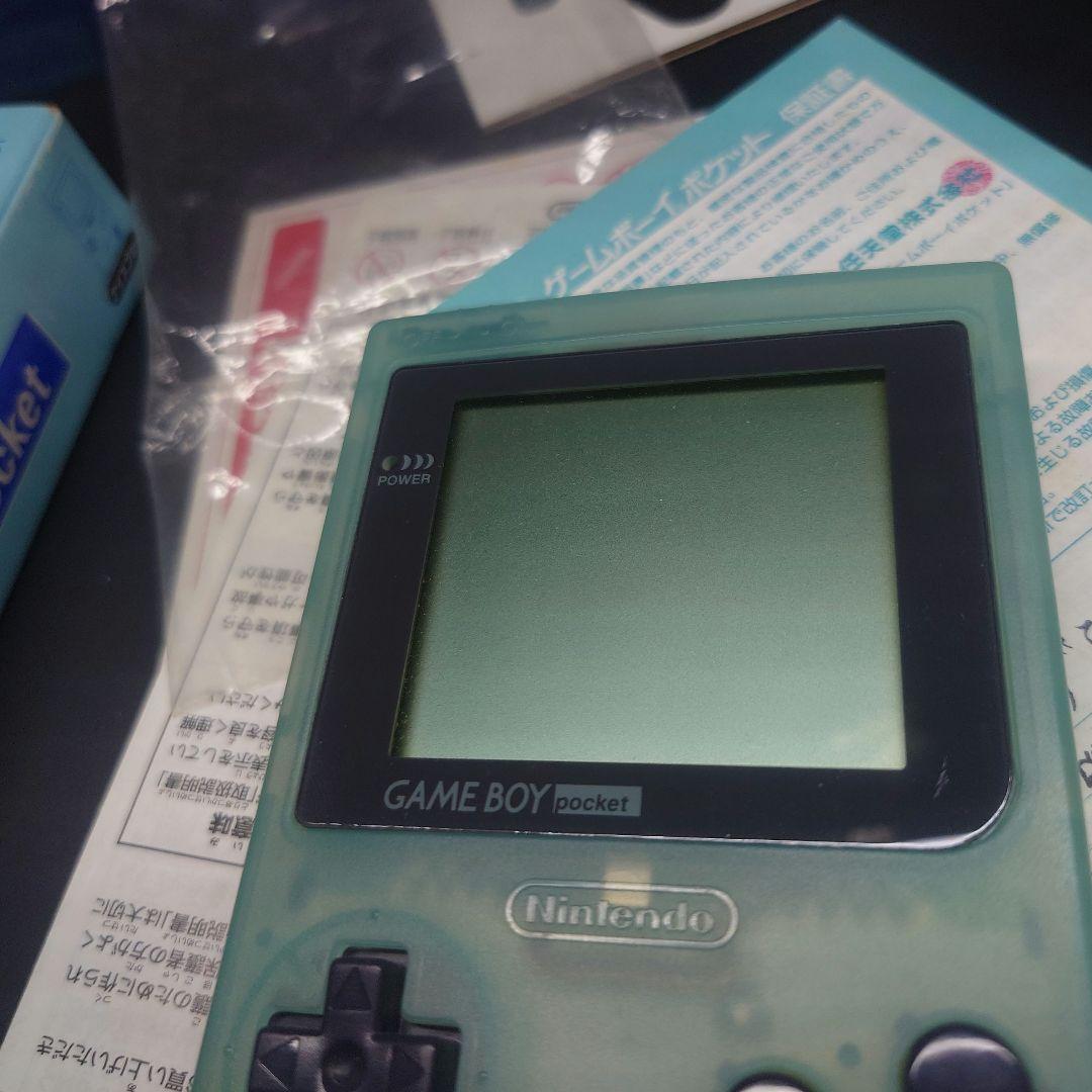 ゲームボーイポケット　ほぼ新品　★★★極美品　廃盤　超激レア　アイスブルー