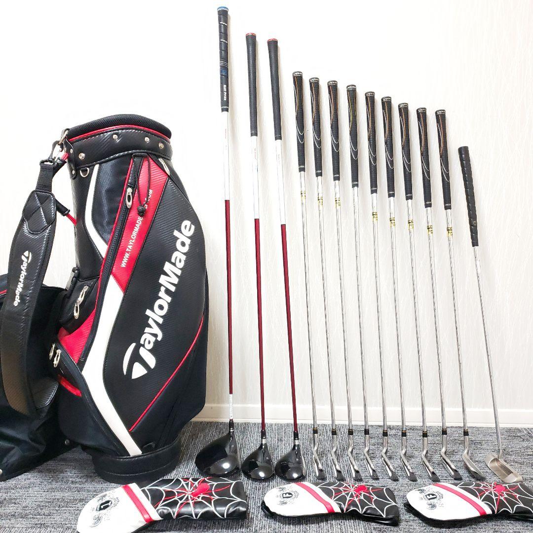 超豪華❗テーラーメイド R9/ アスリート 初心者 メンズ ゴルフクラブセット