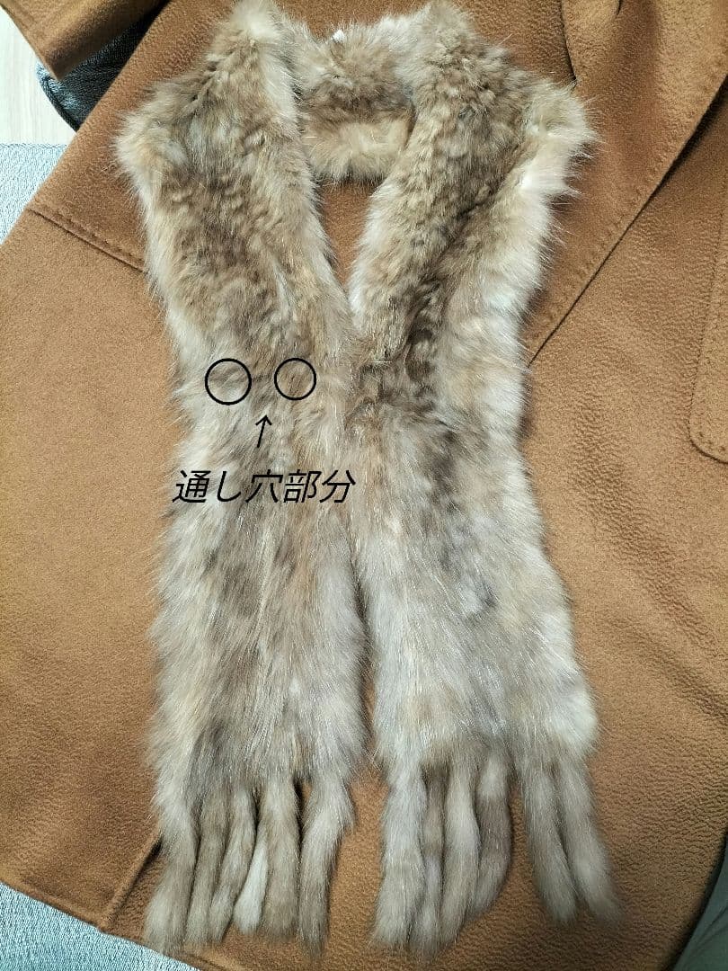 超美品 MaxMaraカシミヤコート リュドミラ キャメル34 ＆セーブル