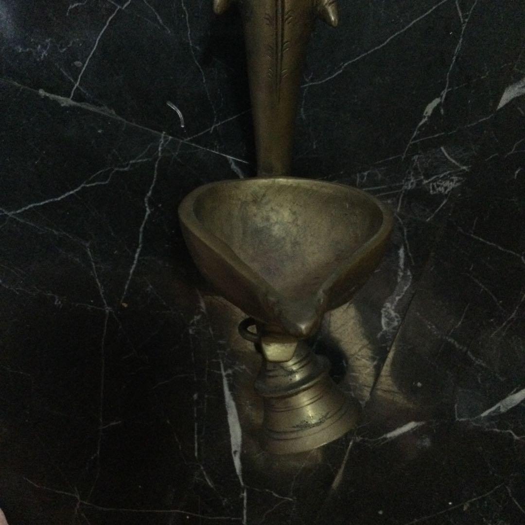 ダンシング ガネーシャ の ディーパム可能な壁掛 クジャクにライオン象