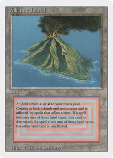 コ*ー様 Volcanic MTG 30th edition 30 Volcanic Island - 30th