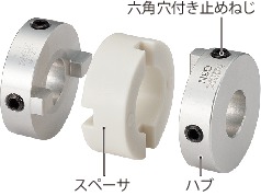 MOR-38K-18-18｜フレキシブルカップリング - オルダムタイプ - セット