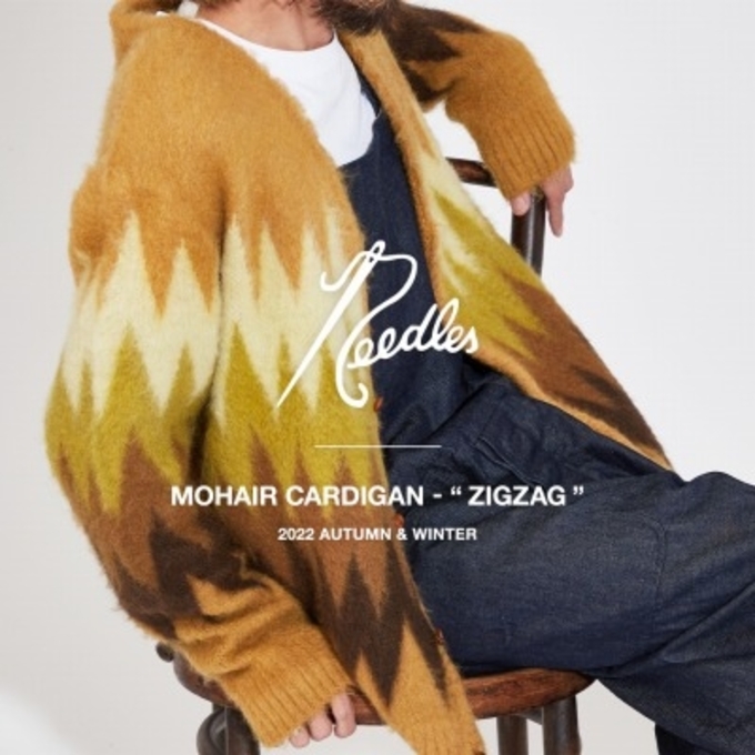 Needles(ニードルズ) モヘアカーディガン スタッフスタイリング