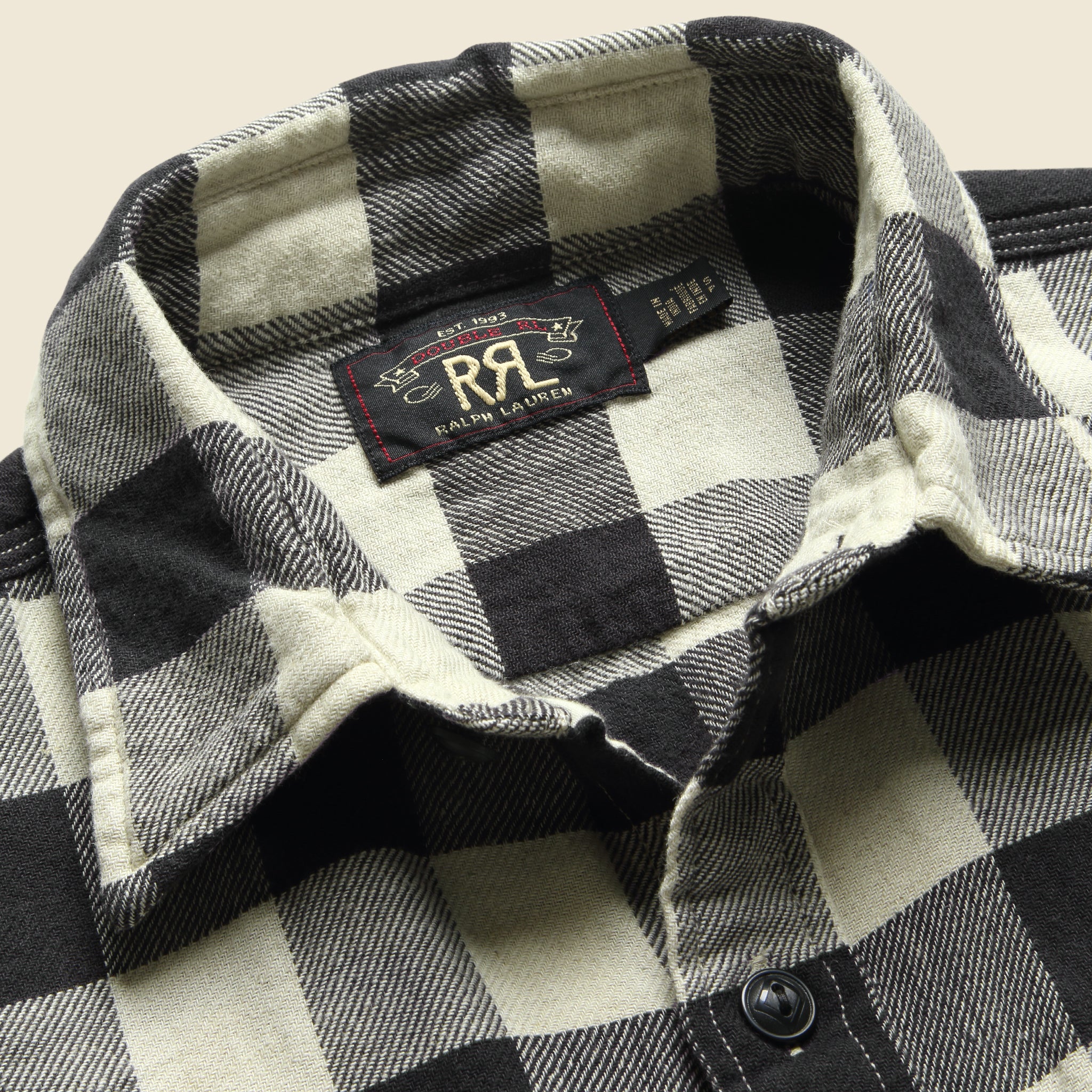 Matlock Workshirt - Black/Cream